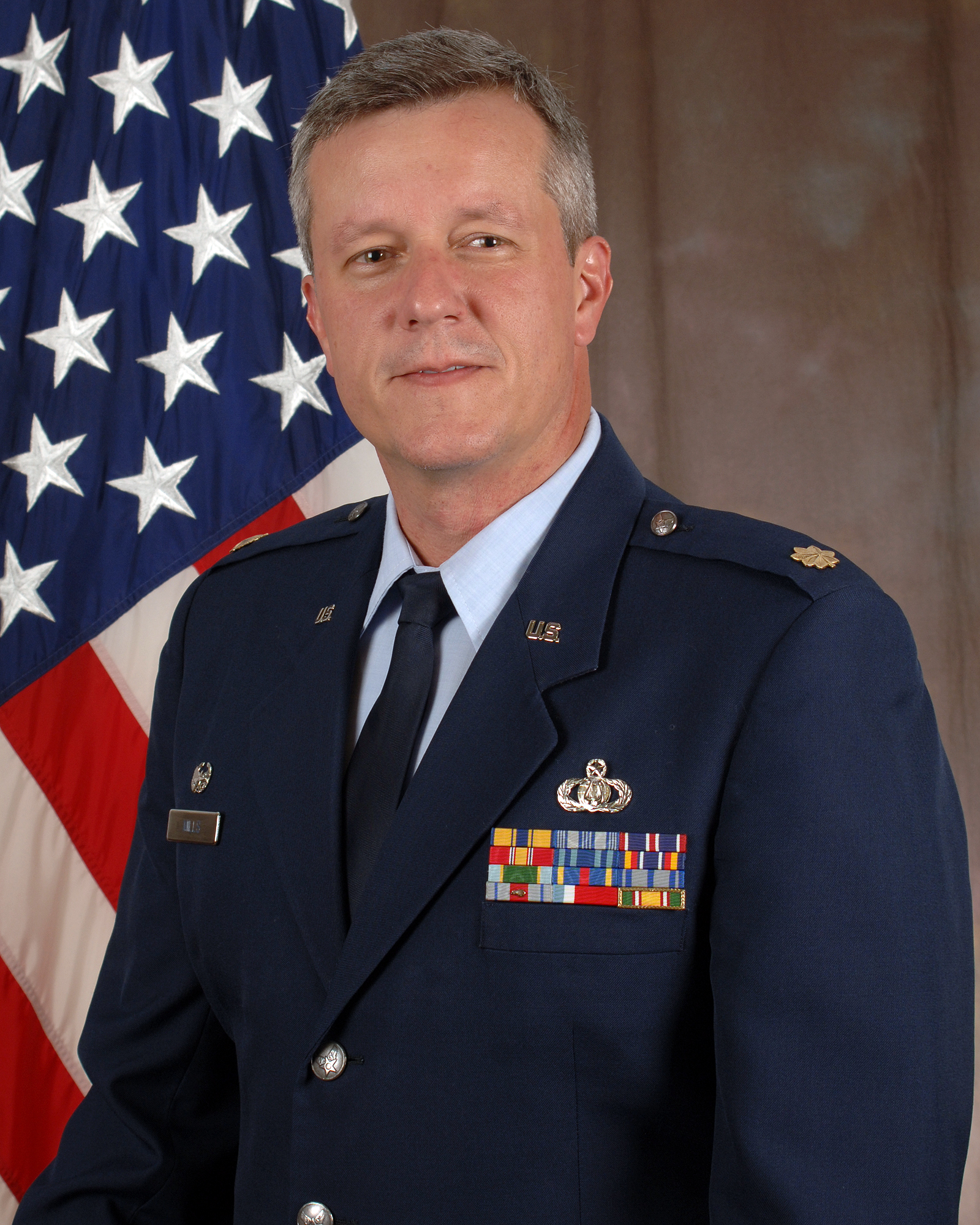 Lt. Col. Roger Mills, Commander and Conductor of the Air National Guard Band of the South